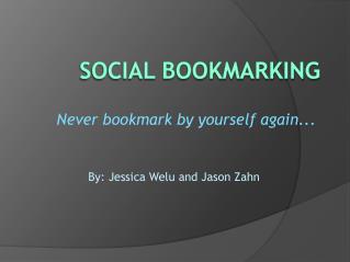 Social Bookmarking