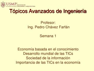 T ópicos Avanzados de Ingeniería