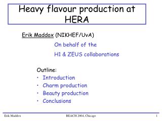 Heavy flavour production at HERA