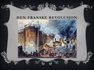 Den franske revolusjon