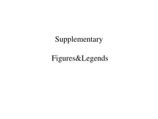 Supplementary Figures&amp;Legends