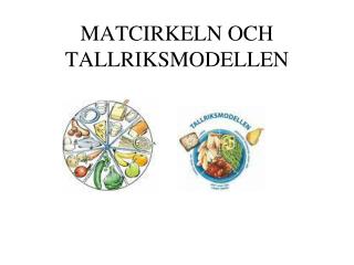 MATCIRKELN OCH TALLRIKSMODELLEN