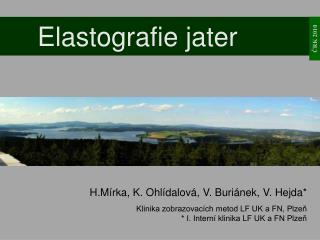 Elastografie jater