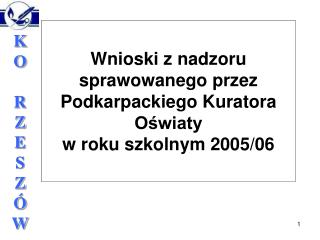 KO	RZESZÓW