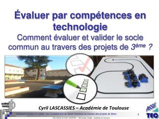 Évaluer par compétences en technologie