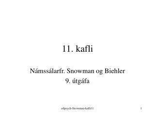 11. kafli