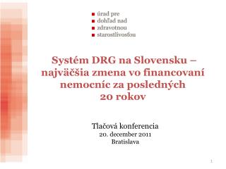 Systém DRG na Slovensku – najväčšia zmena vo financovaní nemocníc za posledných 20 rokov