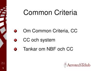 Common Criteria