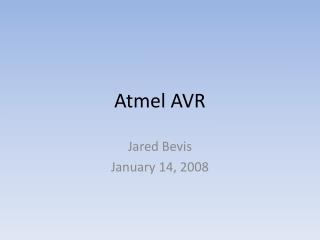 Atmel AVR