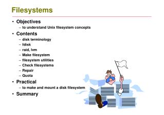 Filesystems