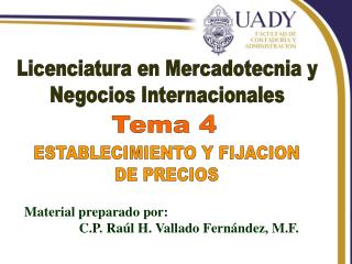 Licenciatura en Mercadotecnia y Negocios Internacionales