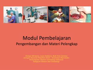 Modul Pembelajaran Pengembangan dan Materi Pelengkap