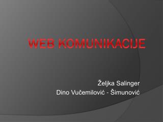 web komunikacije