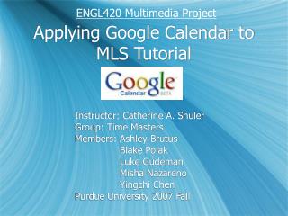 Applying Google Calendar to MLS Tutorial