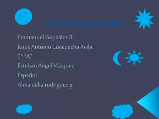 Familias mono parentales
