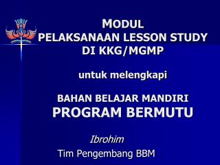 Ibrohim Tim Pengembang BBM