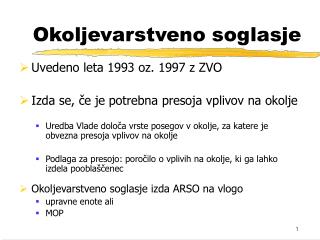 Okoljevarstveno soglasje