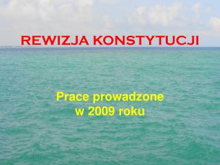 REWIZJA KONSTYTUCJI