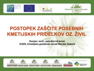 POSTOPEK ZAŠČITE POSEBNIH KMETIJSKIH PRIDELKOV OZ. ŽIVIL