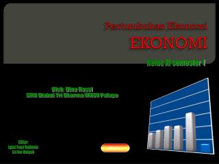 PPT - Pertumbuhan Ekonomi EKONOMI PowerPoint Presentation, Free ...