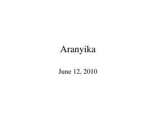 Aranyika