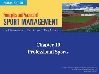 Chapter 10 Professional Sports