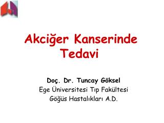 Akciğer Kanserinde Tedavi