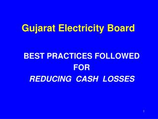 Gujarat Electricity Board