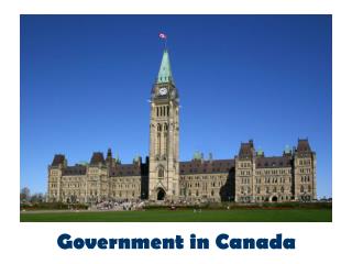 Government in Canada