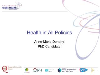 Health in All Policies