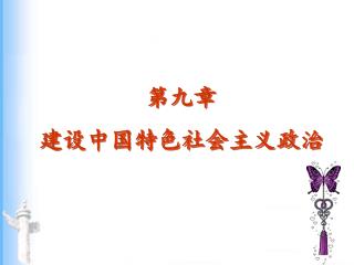 第九章 建设中国特色社会主义政治