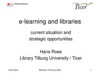 e-learning and libraries