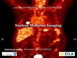 Juan Manuel HINOJOSA – Master ILTS 2005/2006