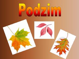 Podzim