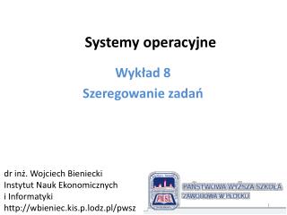 Systemy operacyjne