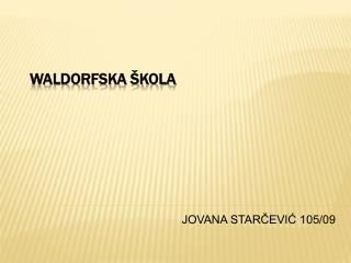 Waldorfska škola