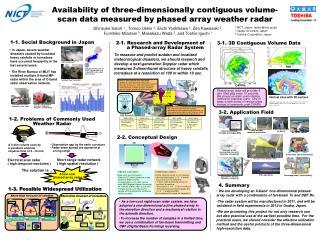 Availability of three-dimensionally contiguous volume-