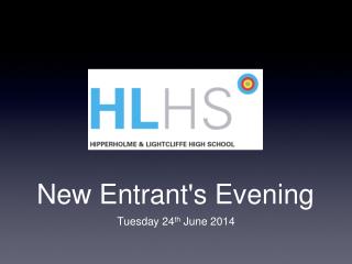 New Entrant's Evening