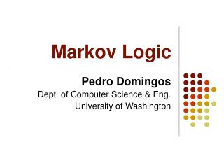 Markov Logic