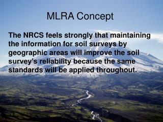 MLRA Concept