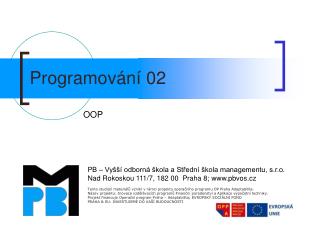 Programování 02