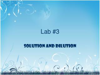 Lab #3