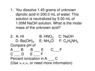 Which beaker represents a buffered solution?