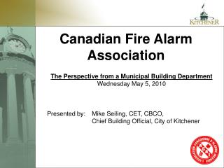 Canadian Fire Alarm Association