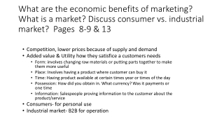 Competition, lower prices because of supply and demand
