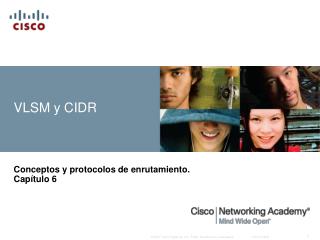 VLSM y CIDR