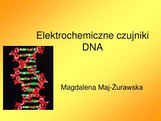 Elektrochemiczne czujniki DNA