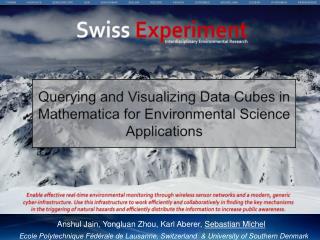 Querying and Visualizing Data Cubes in Mathematica for Environmental Science Applications