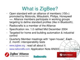 What is ZigBee?