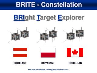 BRITE - Constellation